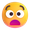 anguished face